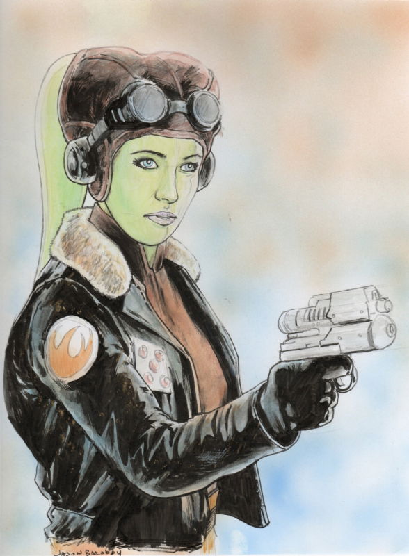 Star Wars - Hera Syndulla by Jason Baroody , in Stephen B's Star Wars ...