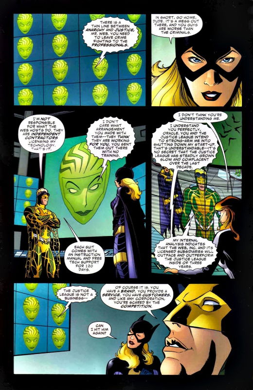 Batgirl Stephanie Brown In The Web 3 Pg 4 By Roger Robinson In Stephen Bs Dcs Spoiler