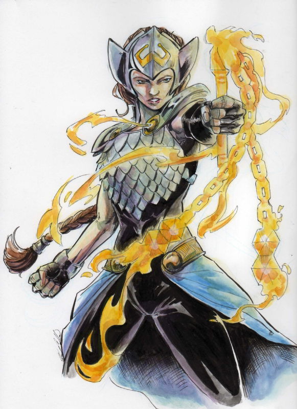 Valkyrie Jane Foster Commission by Kenny Calderon, in Stephen B's ...