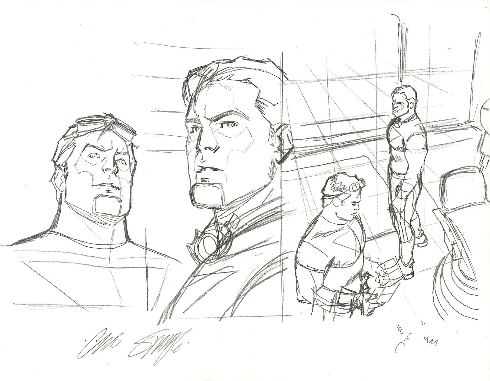 CHRIS SPROUSE, Tom Strong Prelim, in Alberto VG's . Chris Sprouse Comic ...