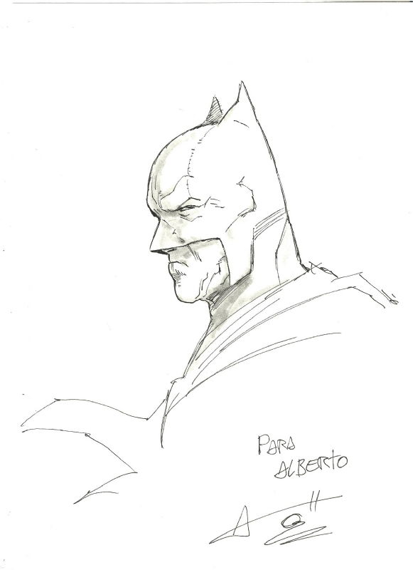 ANDRES GUINALDO, Batman, in Alberto VG's Heroes drawings and sketches ...