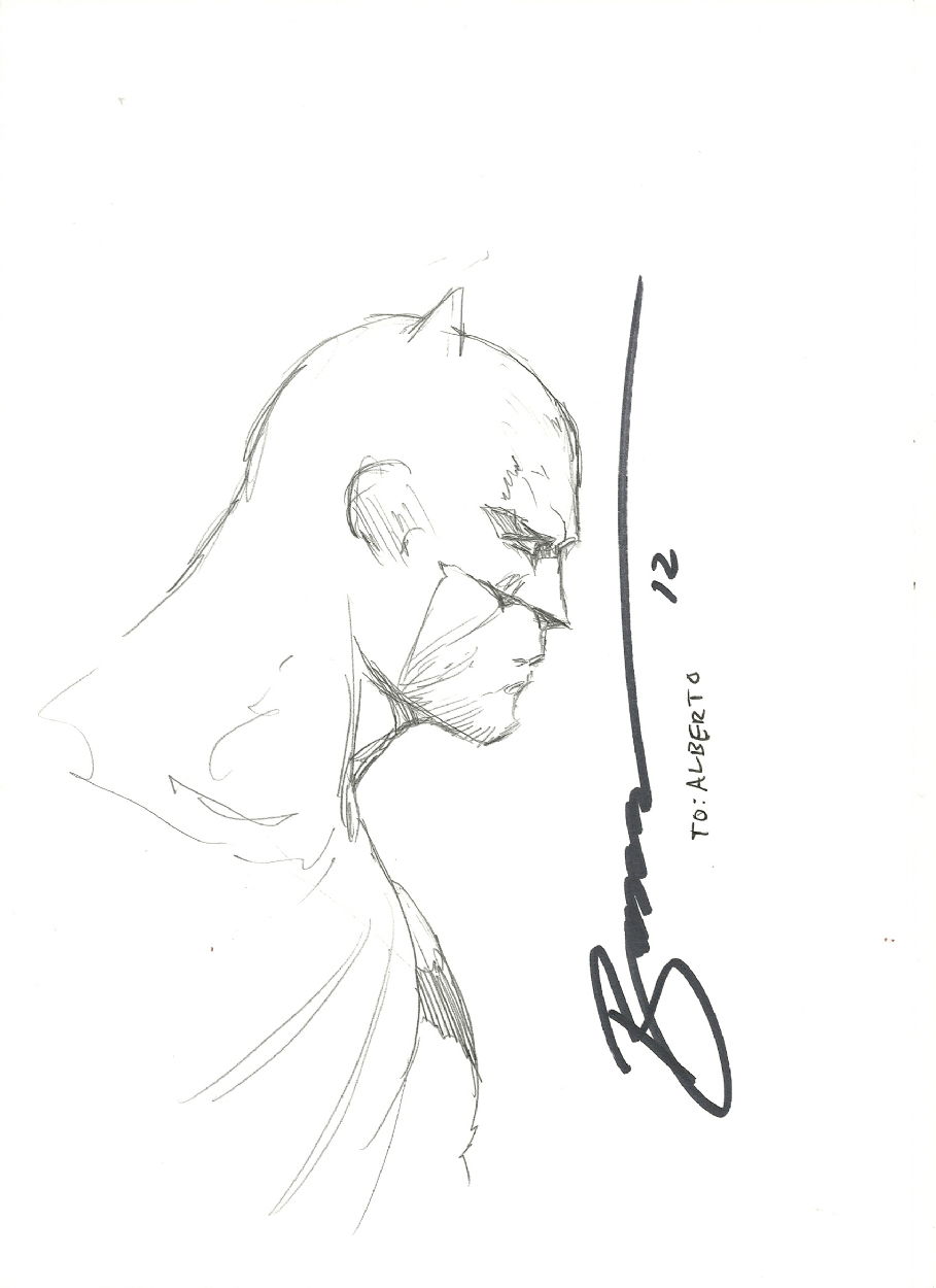 MICHAEL BROUSSARD, Batman, in Alberto VG's Heroes drawings and sketches ...