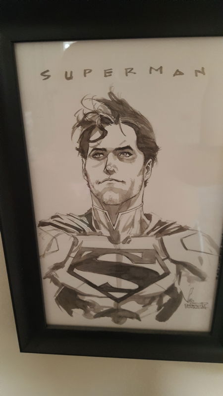 Superman By Kenneth Rocafort In Noah Hs Sold Comic Art Gallery Room 4053