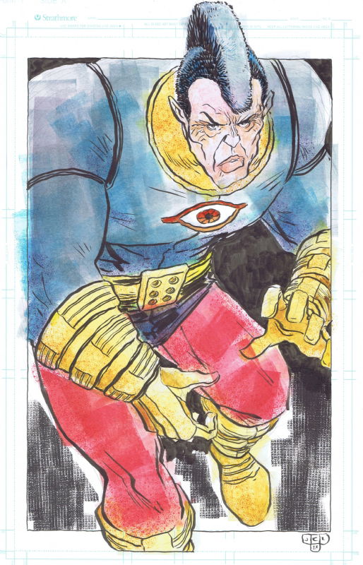 Omac In Matthew Millers Sketchescommissions Comic Art Gallery Room 4198