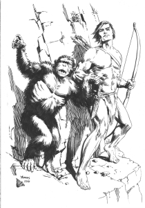 Tarzan Comic Art