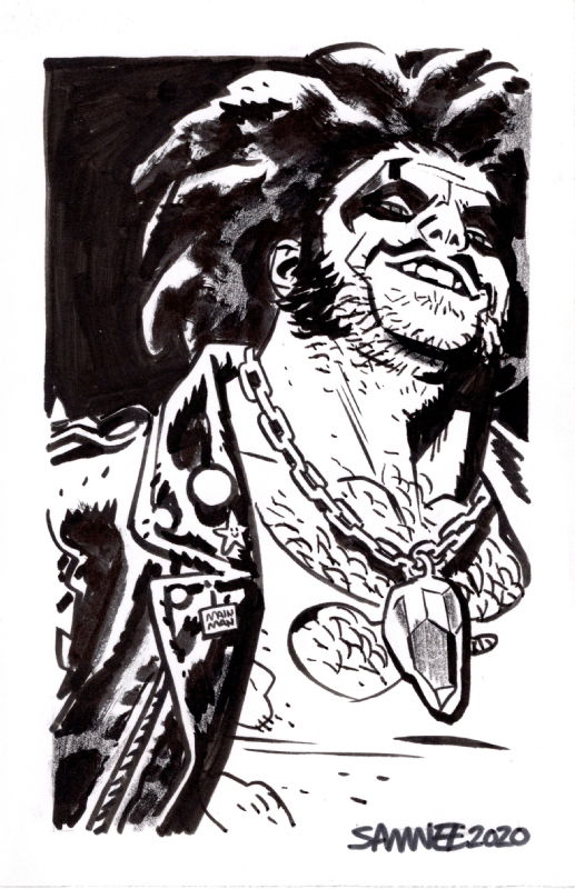 Lobo, In Alex Mansfield's Commissions Comic Art Gallery Room