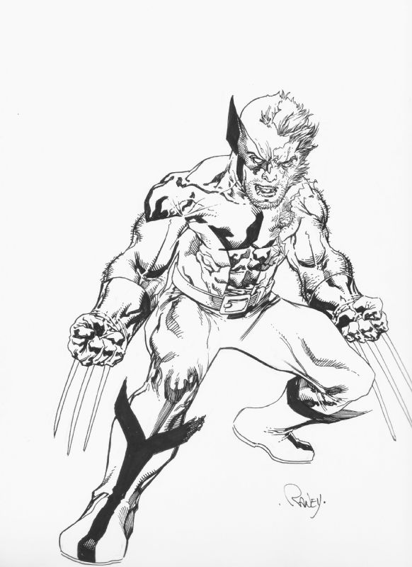 Tom Rainey Wolverine , in Timothy Carr's Wolverine Commissions Comic ...