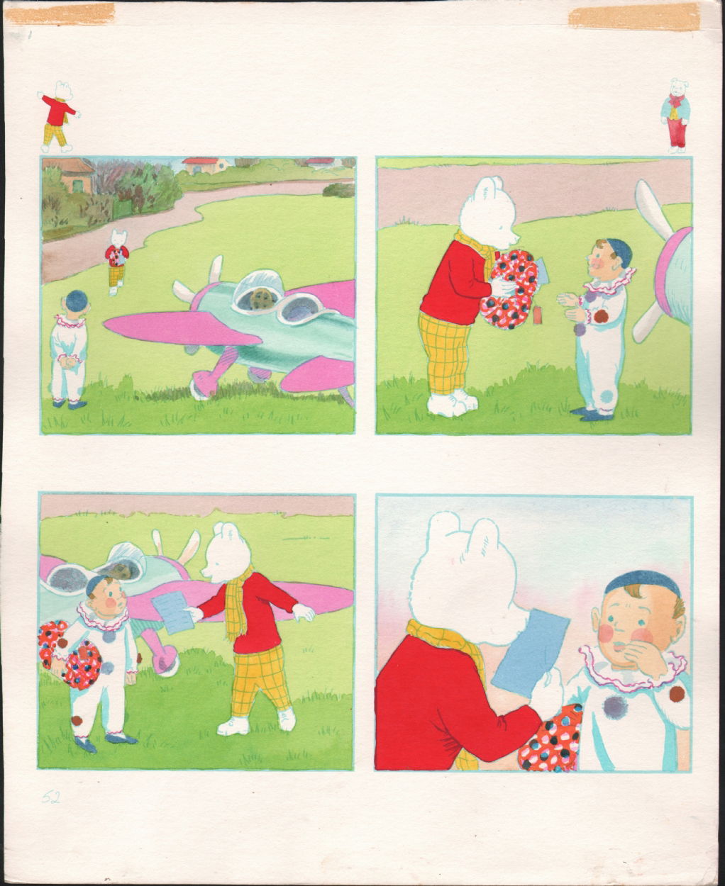 Rupert Annual 1983 Page 52, In MrWol64 _briz's MrWol64 7) Illustrations ...