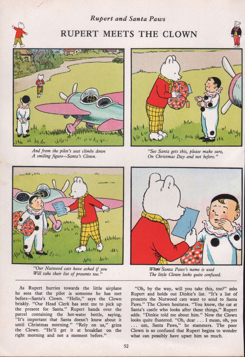 Rupert Annual 1983 Page 52, In MrWol64 _briz's MrWol64 7) Illustrations ...