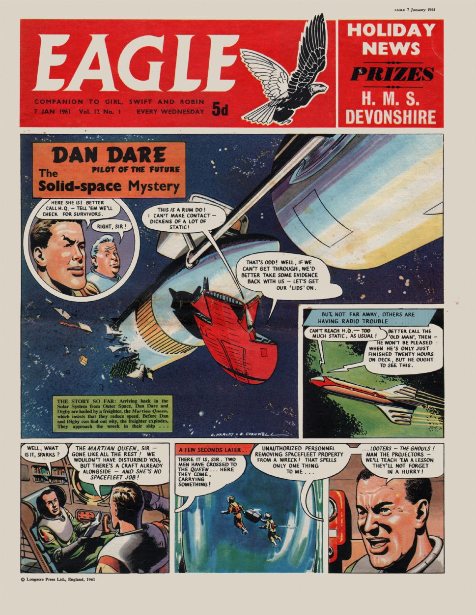 Dan Dare - The Solid Space Mystery V12 E1 P1, in mrWol64 _briz's ...