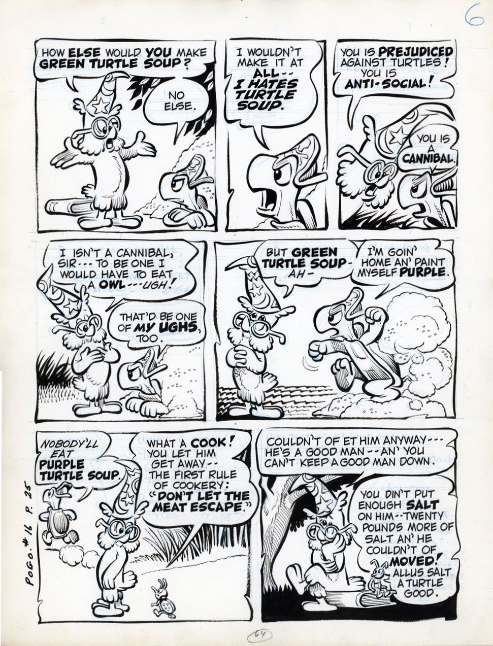 Pogo Possum #16, Apr-Jun 1954, p. 25, in Bruce W's Walt Kelly's Pogo ...