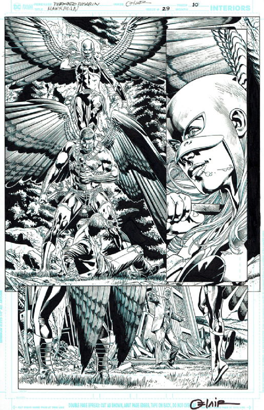 Hawkman (2018) #29 page 10, in Calvin Chan's Interior Pages Comic Art ...