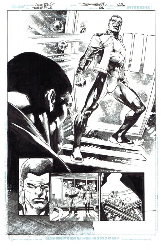 The Terrifics #1 page 2, in Calvin Chan's Interior Pages Comic Art ...