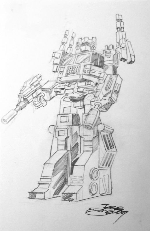 Transformers Optimus Prime Jose Delbo, in MICHAEL FERRELL's Random Bits ...