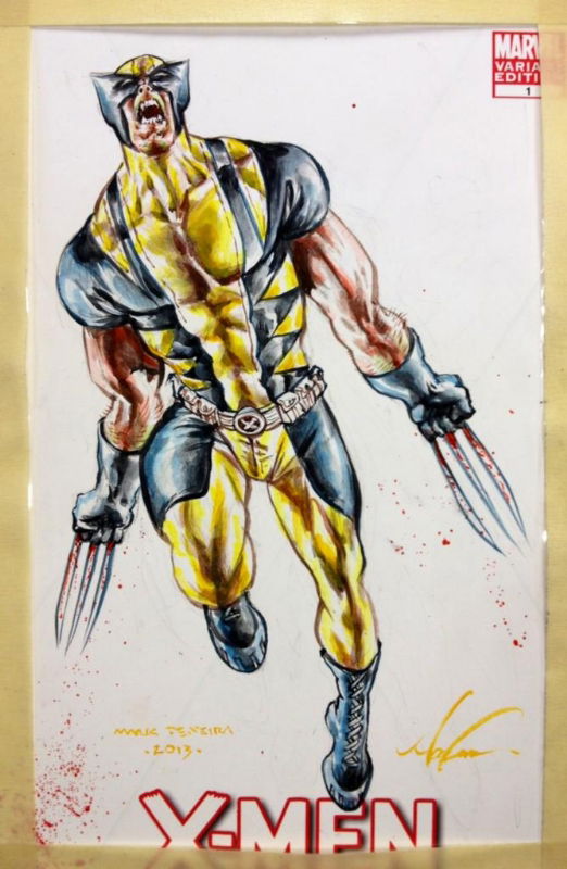 Mark Texeira  Wolverine art, Wolverine, Comic book cover