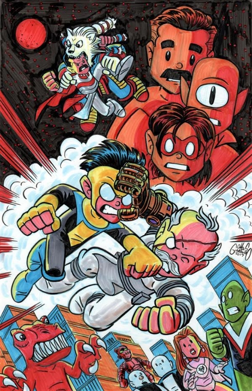 Invincible - Chris Giarusso, in Corey Greene's Commissions Comic Art ...