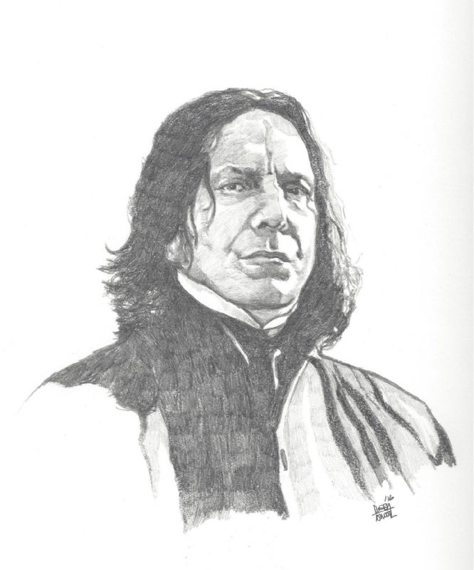 Professor Snape (Harry Potter) - Roby Amor, in Corey Greene's ...