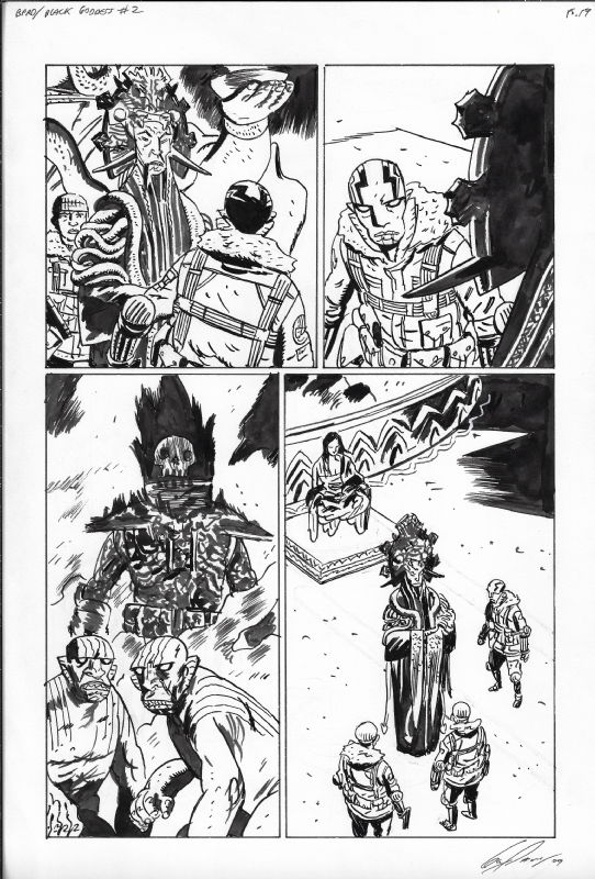 BPRD The Black Goddess - Issue 2, Page 19 - Guy Davis, in Corey Greene ...