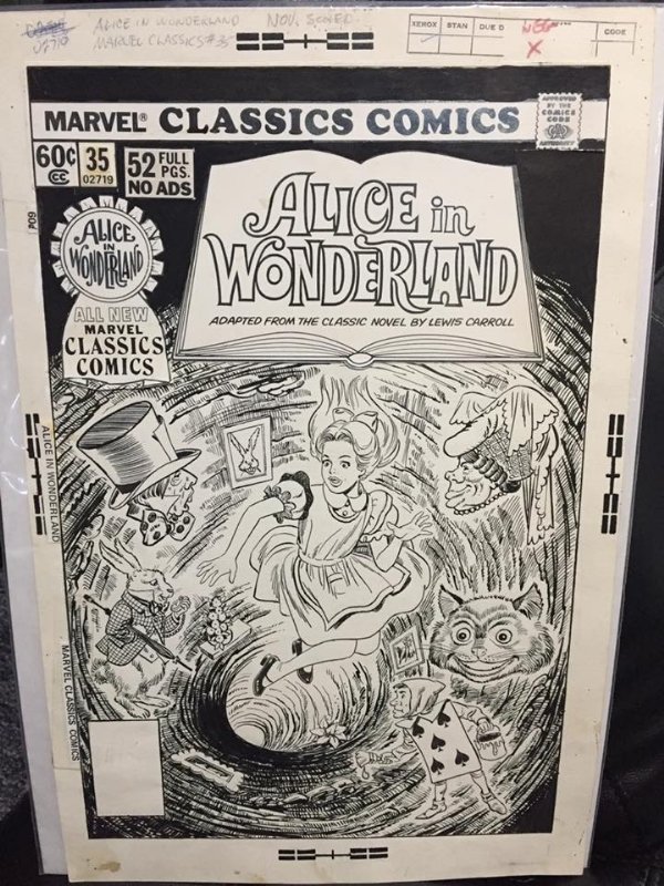 Alice in Wonderland (1984 Movie Comics Whitman) comic books