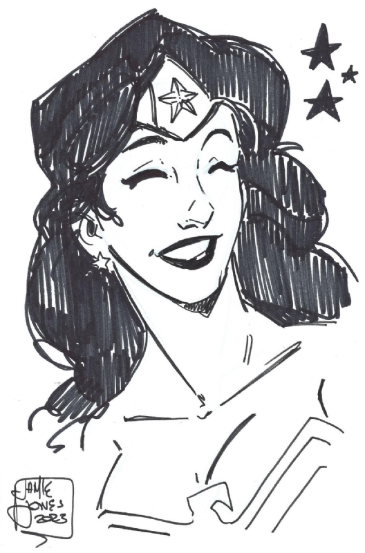 Jamie Jones - Wonder Woman - 2023 Sketch, in Erich M's Miscellaneous ...