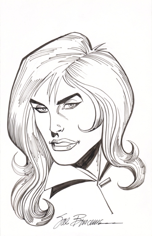 Sal Buscema - Sharon Carter - 2017 commission, in Erich M's ...