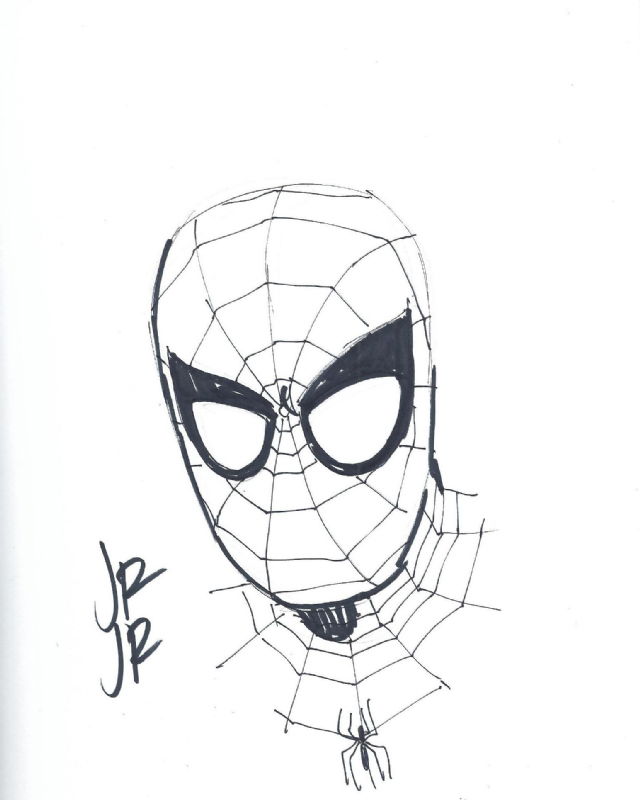 John Romita Jr. - Spider-Man - 2021 sketch, in Erich M's Windows of ...