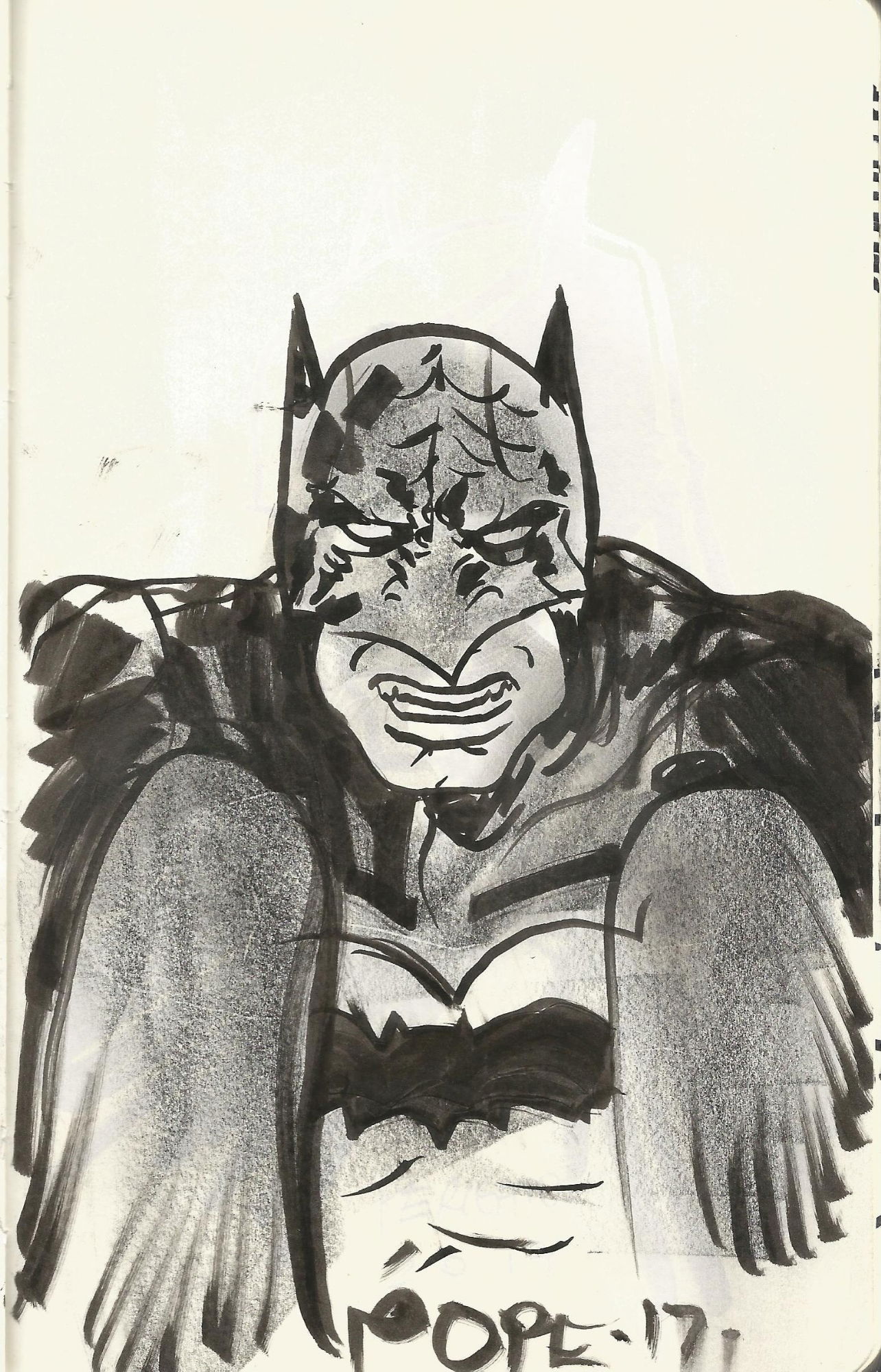 Batman By Paul Pope, In Marcio Escoteiro's Sketches / Comissions Comic ...