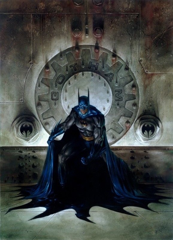 Batman Saga of the Dark Knight Chromium card b4 Tarjeta especial Dave Dorman
