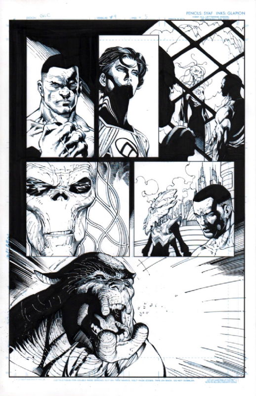 Green Lantern Core: Edge of Oblivion #4 Pg. 5, in Jonathan Glapion's ...