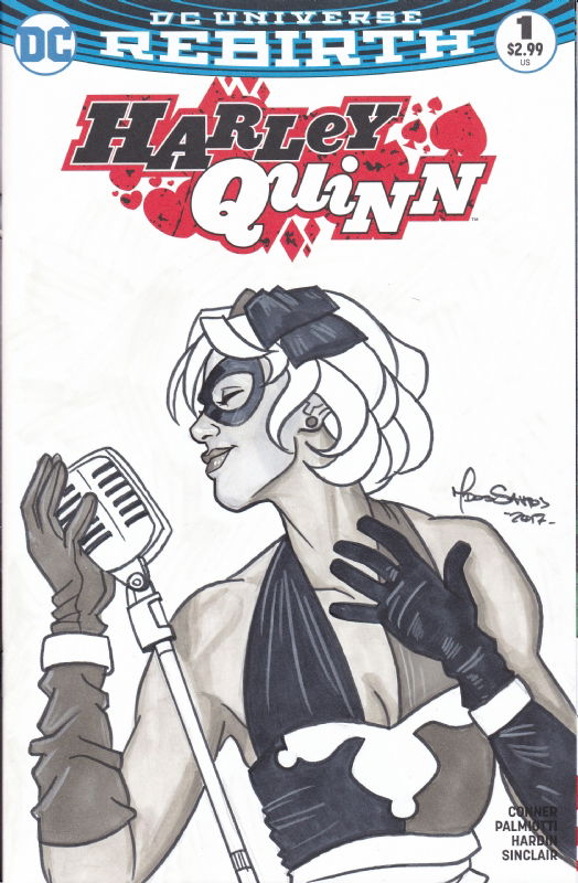 Lounge Singer Harley Quinn #13; Mark Dos Santos, in Robert