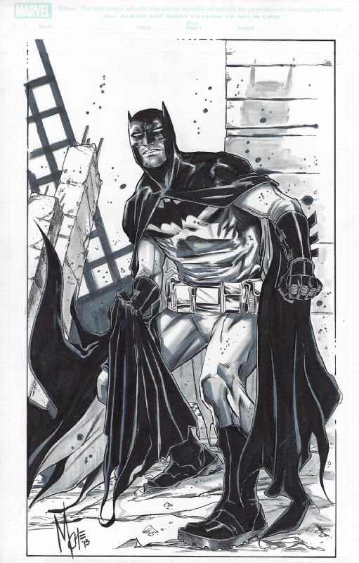 Marco Chechetto Batman Commission Illustration, in Edward Chu's My ...