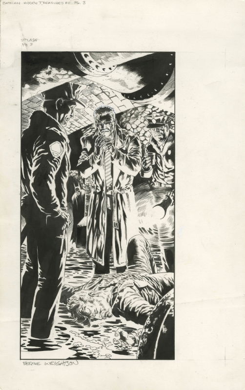 Bernie Wrightson/Kevin Nowlan Batman Hidden Treasures, in Edward Chu's My  Gallery Comic Art Gallery Room