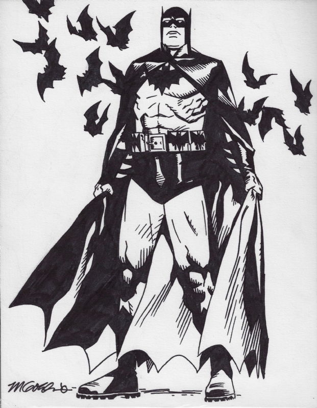 Michael Golden Batman Illustration, in Edward Chu's My Gallery Comic ...