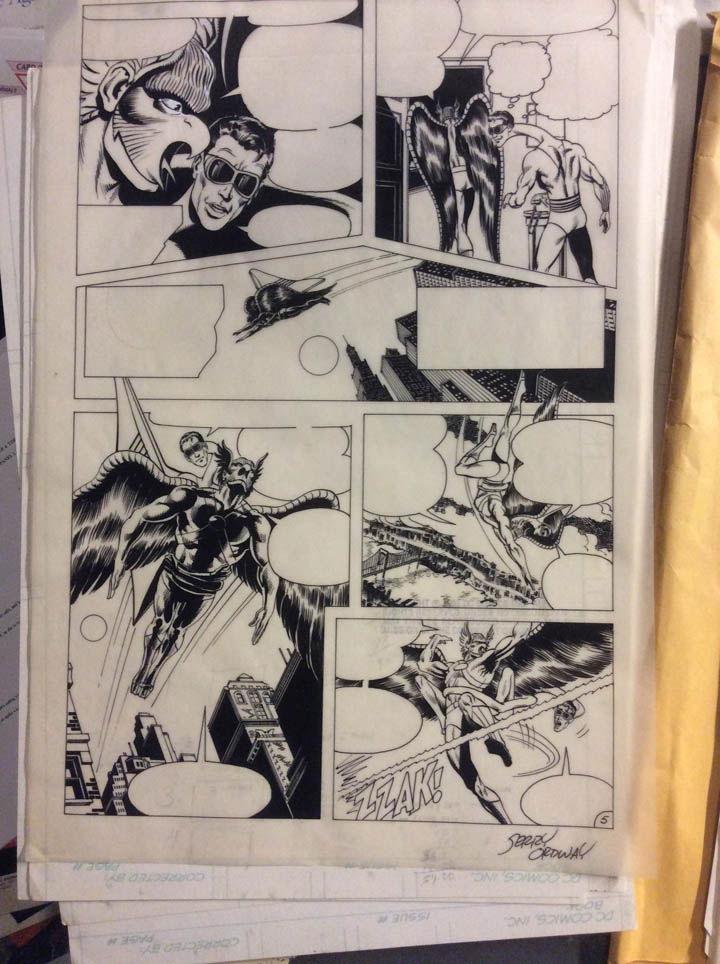 All-Star Squadron #1 Page #5, in Nick - Barry - Matt - Hal - Namor's ...