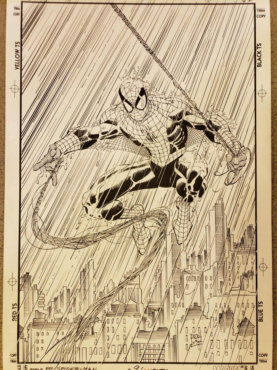 Peter Parker SpiderMan 91 Cover A by John Romita Jr. and Scott Hanna