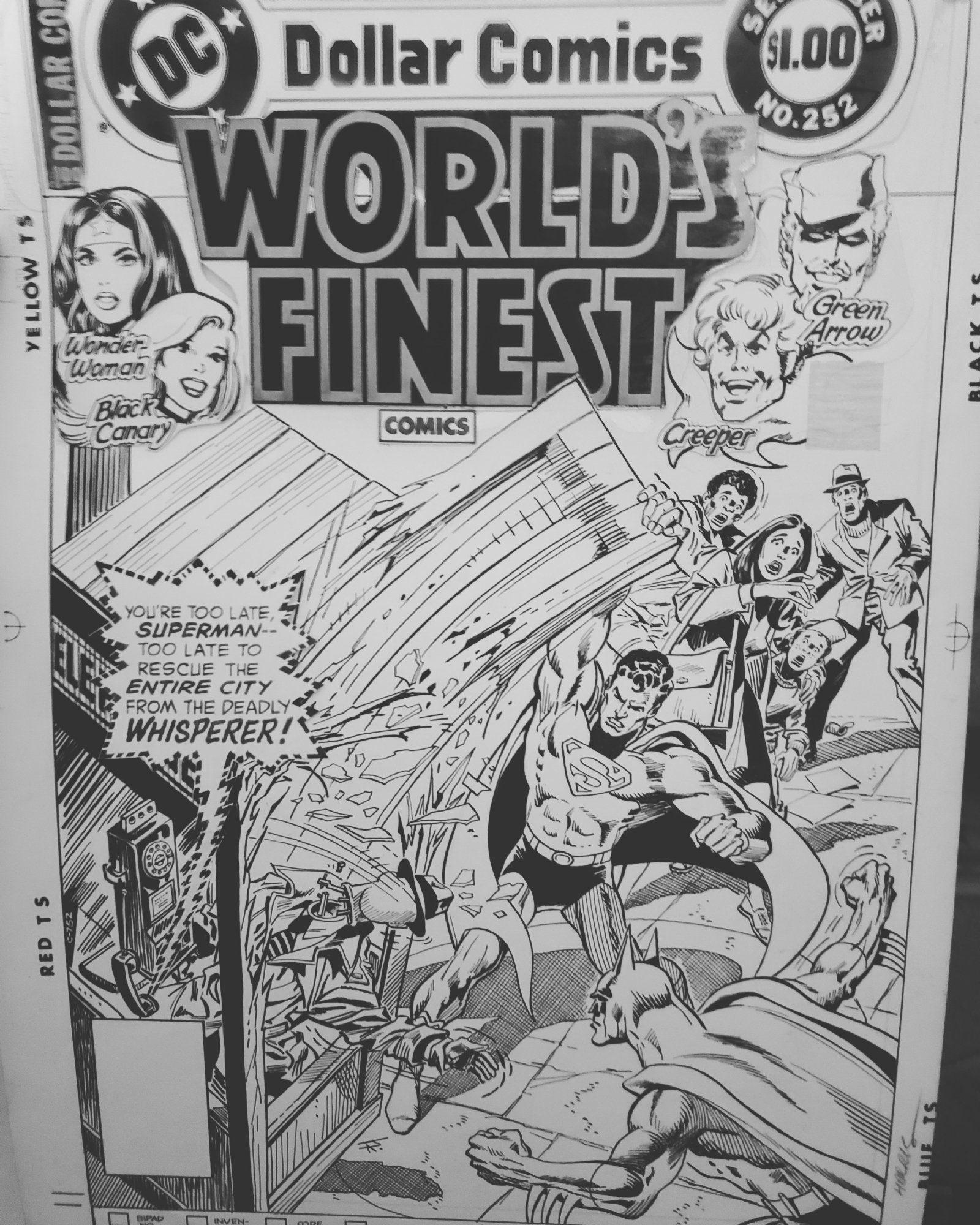World's Finest 252 cover by Jim Aparo! Happy Batman Day! And with  Superman!, in Nick - Barry - Matt - Hal - Namor's My Eclectic Collection  Comic Art Gallery Room