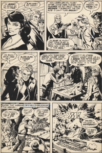 Phantom Stranger #38 Page #2 by Fred Carrillo feauturing The Black Orchid! Comic Art