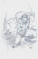 Kraven The Hunter by Carlo Pagulayan Original Pencils Comic Art