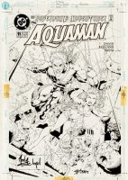 Aquaman #11 Cover Comic Art