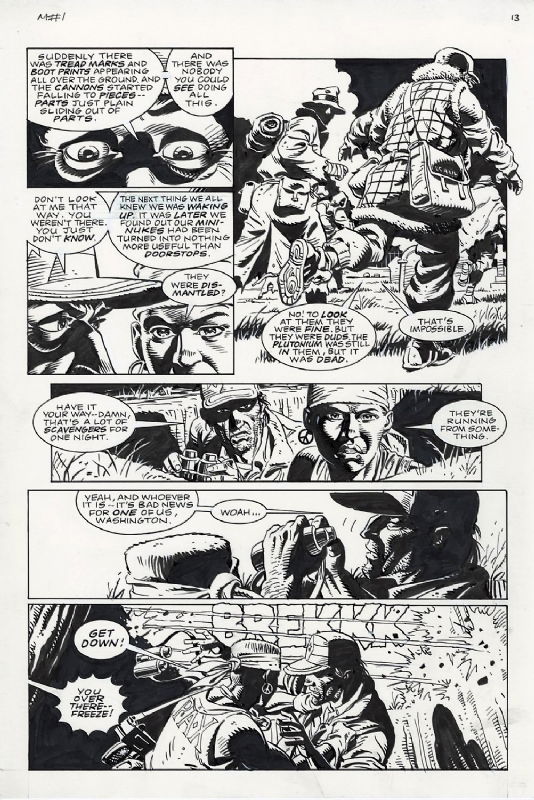 Dave Gibbons - Martha Washington Goes to War 1 pg 13, in Simone Madd's ...