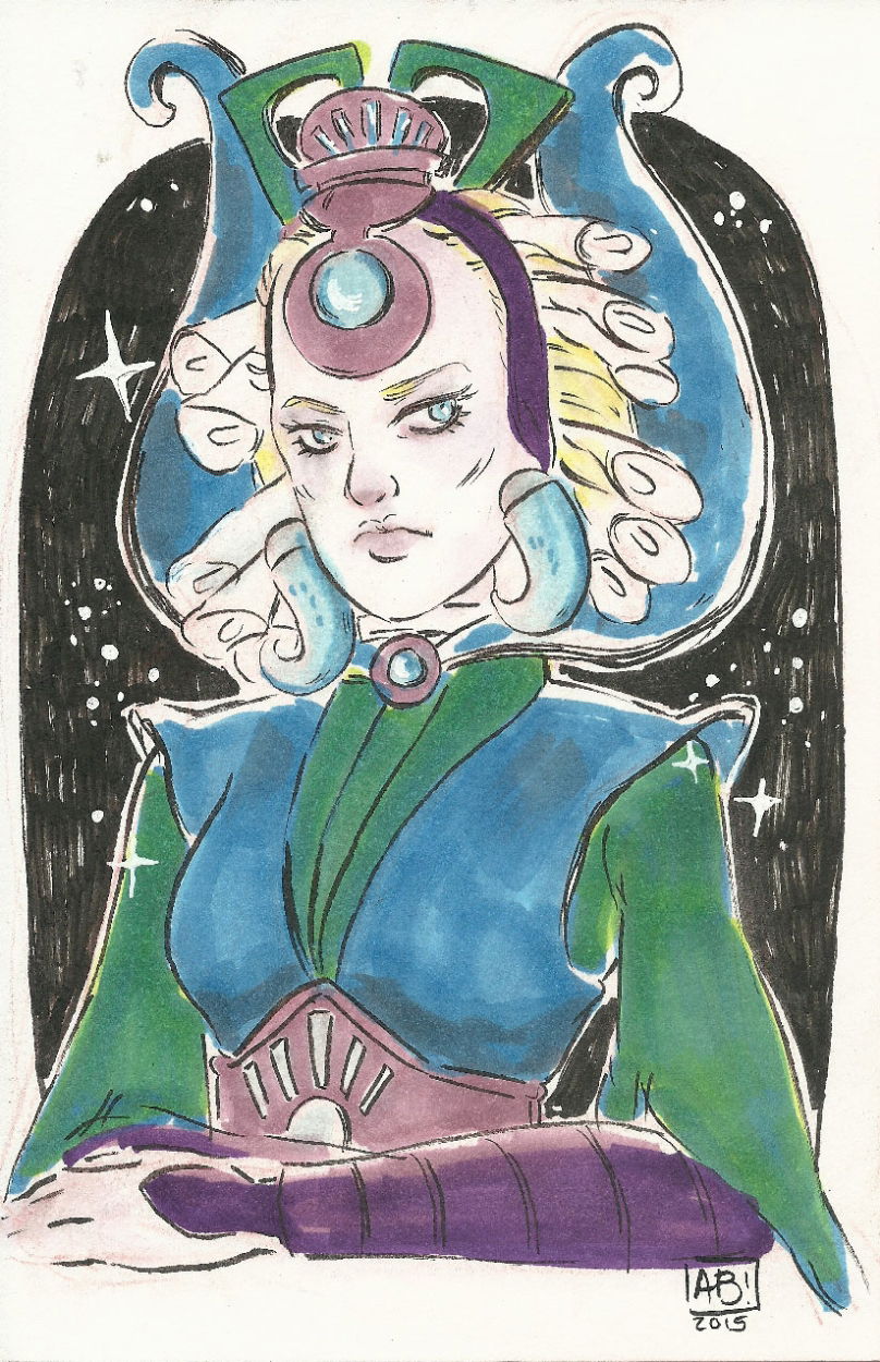 Duchess Satine Star Wars The Clone Wars In R Fay S Heroescon 15 Comic Art Gallery Room