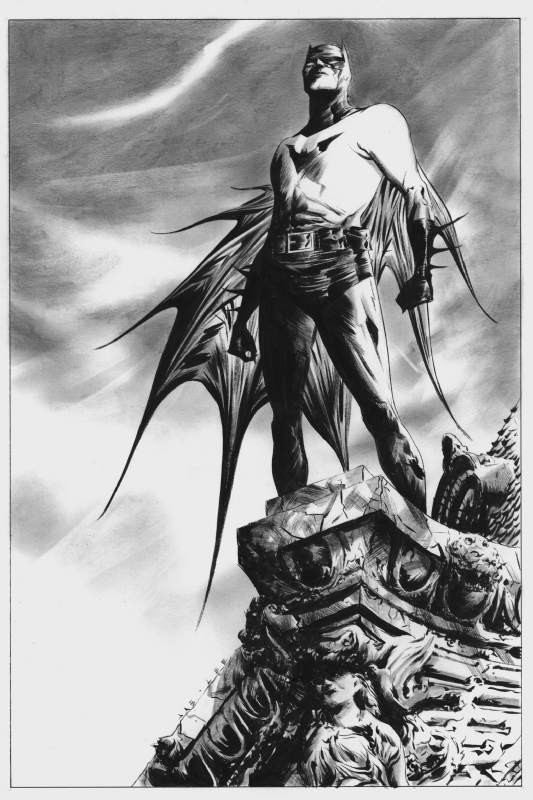 Batman by Jae Lee , in Daryl R's BATMAN !!!!! 🦇 Comic Art Gallery Room