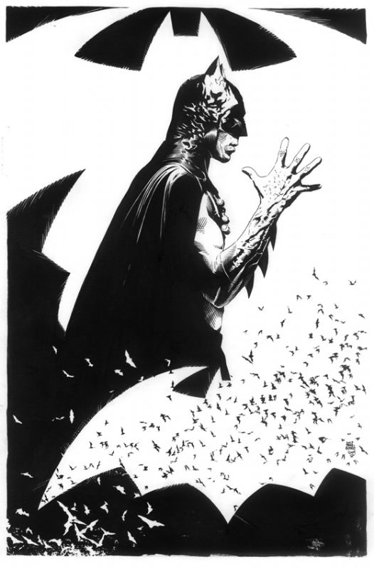 Batman by Tim Bradstreet, in Daryl R's Batman commissions / pin-ups 驪 ...