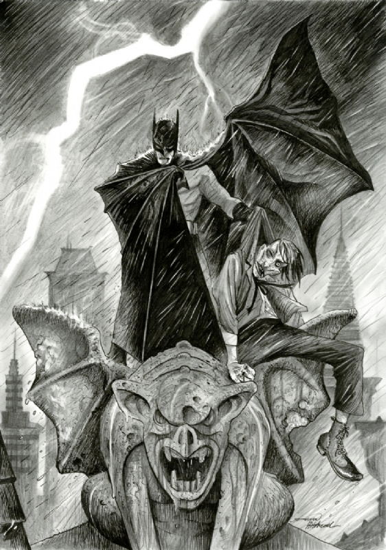 Batman vs Joker by David Hitchcock, in Daryl R's Joker vs. Batman 驪 ...