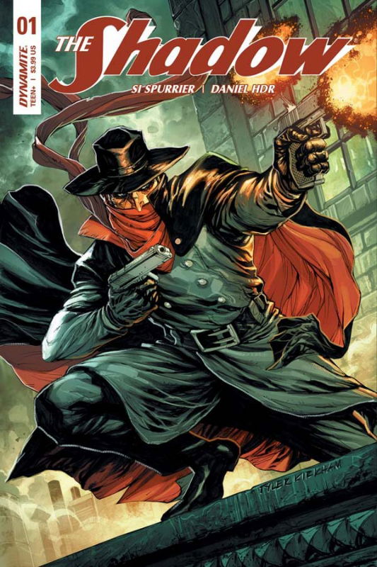 The Shadow #1 cover by Tyler Kirkham, in Daryl R's The Shadow 泥 Comic ...