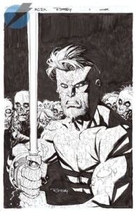 Rick Grimes 2000 cover, Comic Art