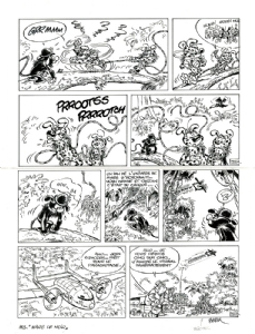 Marsupilami - Tome 3  Mars le Noir  planche 35 Comic Art