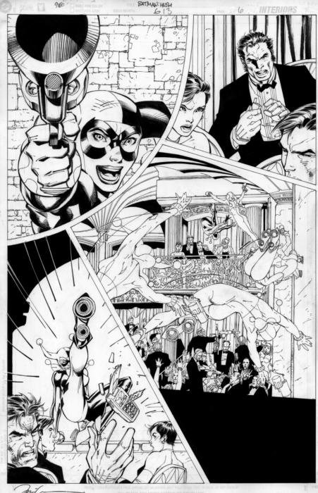 Batman 613 page 6 by Lee and Williams, in John Papandrea's Batman by Jim  Lee and Scott Williams Comic Art Gallery Room