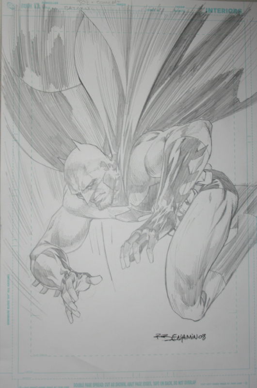 Ryan Benjamin-Batman Commission, In Konstantine D's Ryan Benjamin Comic ...