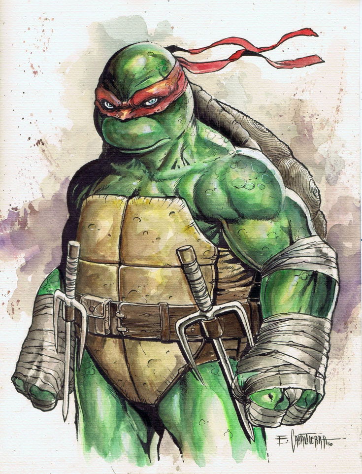 Raphael, in Emil Cabaltierra's My Artworks Comic Art Gallery Room